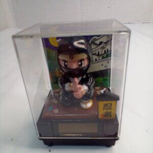 Solar Ninja Figure In Box Bobble Head Japanese 3.5" Tall